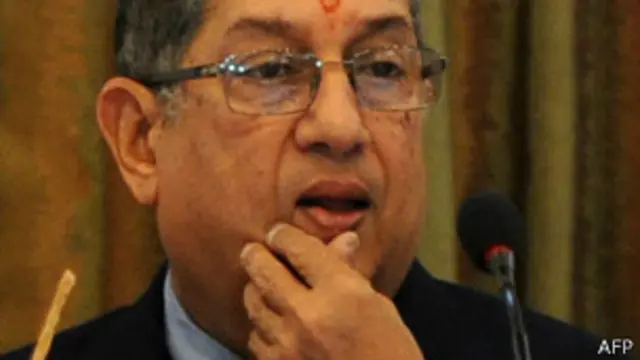 एन श्रीनिवासन