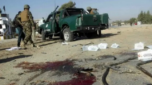 अफ़ग़ानिस्तान, बम धमाका, पुलिस