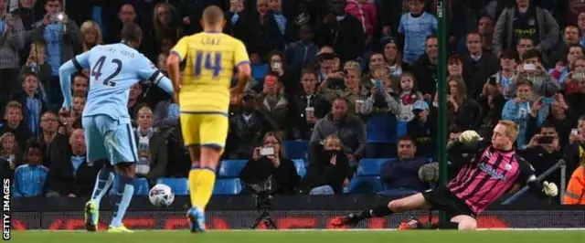 توري سجل أربعة أهداف فقط هذا الموسم، وكان سجل 24 هدفا الموسم الماضي