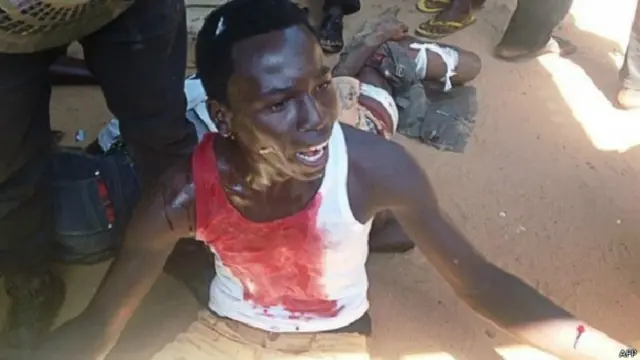 स्कूल में हुआ आत्मघाती हमला