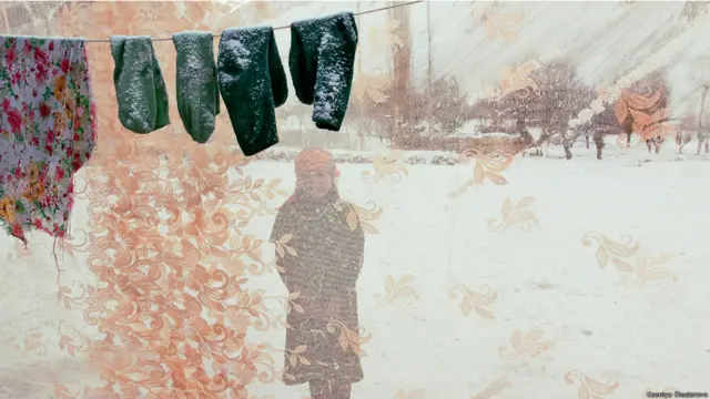 Зима в долине Бартанг, Памир