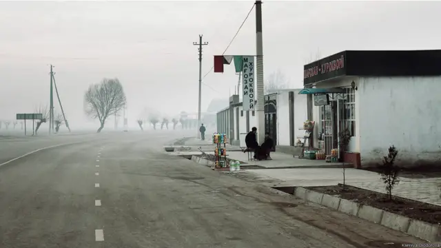 Дорога в Таджикистане