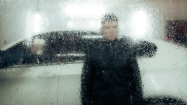 Таджикский мигран в Подмосковье