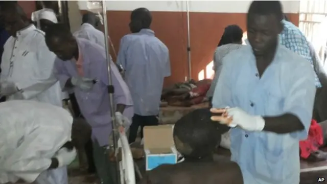 د پولیسو ویاند ایمانوېل اویوکوو بي بي سي ته ویلي چې په دغه برید کې د ۴۷ کسانو د وژل کېدو تر څنګ ۷۹ نور ټپیان شوي دي