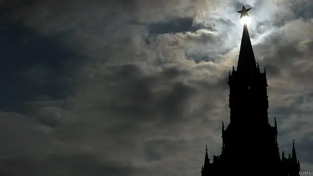 Облака в небе Москвы