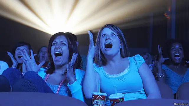 Возбужденная киноаудитория