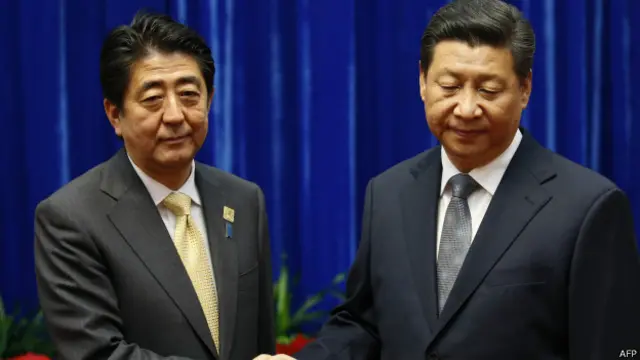 习近平与安倍
