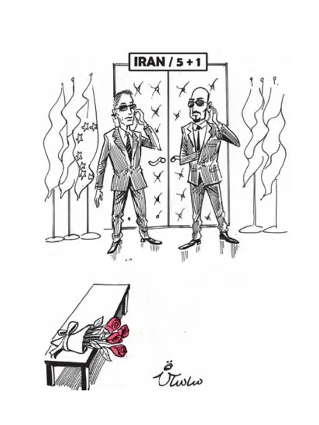 کارتون ساسان خادم، شرق