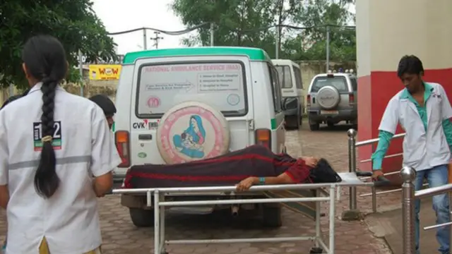 Pacientes em Bilaspur