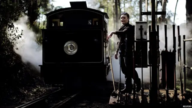 puffing billy, ऑस्ट्रेलिया, पफिंग बिल्ली, भाप का इंजन, नैरो गेज