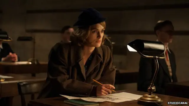 Keira Knightley como Joan Clarke en "The Imitation Game".