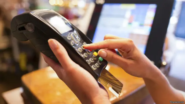 Платежный терминал для пластиковых карт