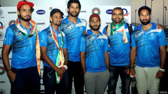 भारतीय हॉकी टीम के खिलाड़ी