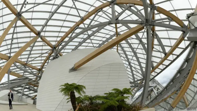 Fundación Louis Vuitton, en el Bosque de Bolonia