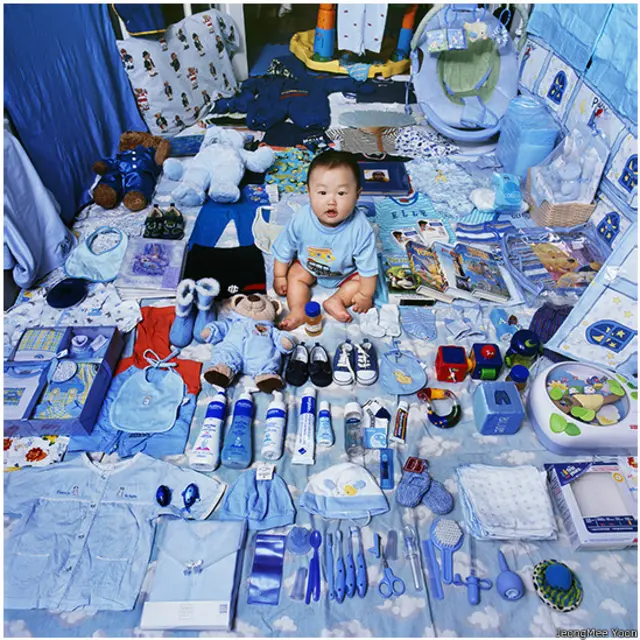 Fotógrafa retrata criançasbanca apostas esportivasseus quartos para debater o efeito do marketing sobre a preferência por coresbanca apostas esportivasmeninos e meninas (JeongMee Yoon)