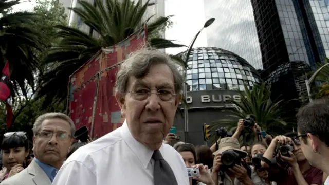 Cuauhtémoc Cárdenas, fundador del PRD. Foto: AFP/Getty