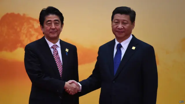 Quan hệ Nhật Bản và Trung Quốc có cải thiện hơn sau tranh chấp đảo Điếu Ngư/Senkaku vài năm trước.