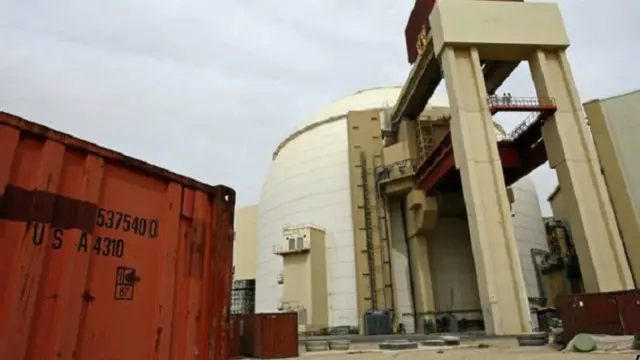 يعمل المفاعل النووي الموجود في بوشهر بالوقود النووي الروسي