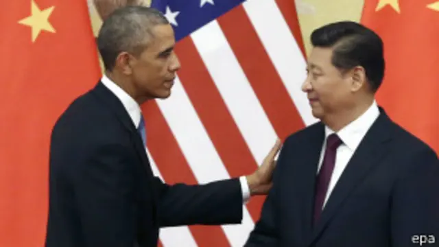 Obama y Xi Jinping