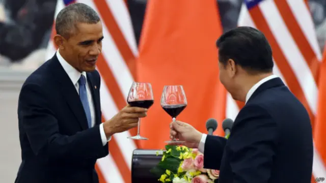 习近平和奥巴马
