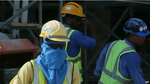 گزشتہ سال قطر میں 180 غیر ملکی مزدور جان سے ہاتھ دھو بیٹھے تھے