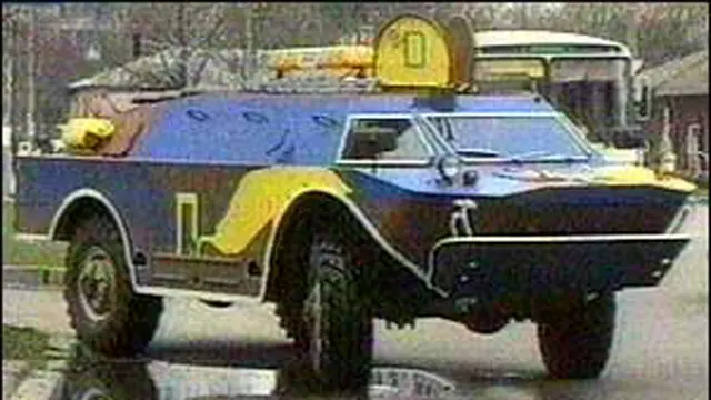 Việc xe bọc thép BRDM 2 cũ được cải tiến cho các mục đích khác từng được làm ở Ukraine