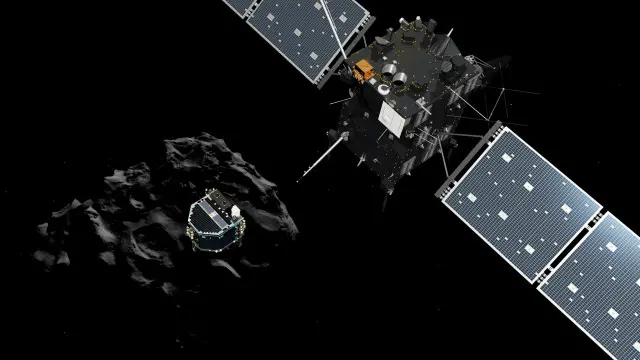 فائلی نامی تحقیقی آلے کو دمدار ستارے سے 20 کلومیٹر کی دوری پر خلائی جہاز سے چھوڑا گیا