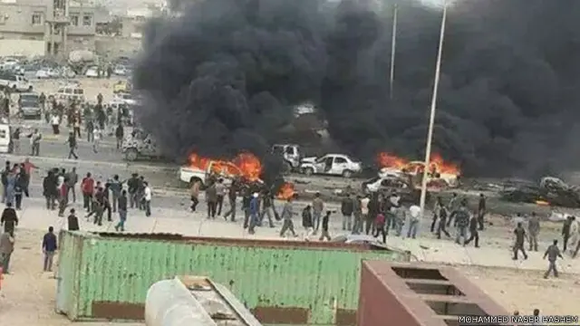 تشير تقارير إلى أن انفجار طبرق وقع بالقرب من مقر المخابرات في المدينة