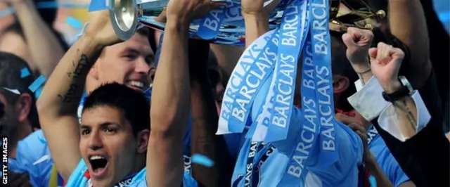 Agüero ya ha ganado dos ligas con el Manchester City y una Copa de la Liga.