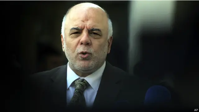 رئيس الوزراء العراقي حيدر العبادي