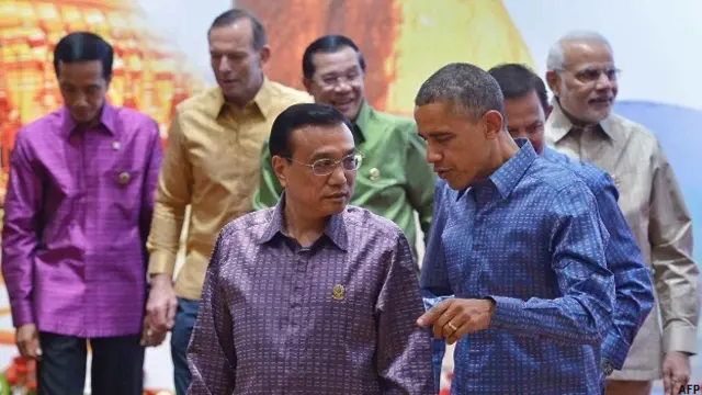 आसियान शिखर सम्मेलन में नरेंद्र मोदी