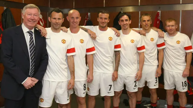 Giggs Neville Scholes