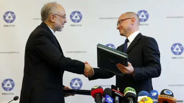 Али Акбар Салехи и Сергей Кириенко