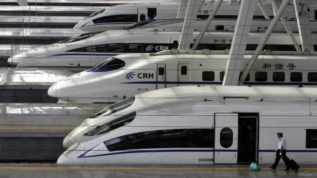Trung Quốc học công nghệ nước ngoài để xây xe lửa cao tốc