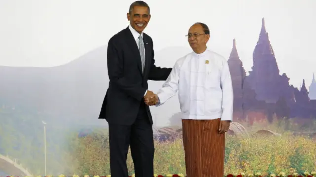 Tổng thống Thein Sein của Myanmar đã và đang sát cánh hơn với Hoa Kỳ.
