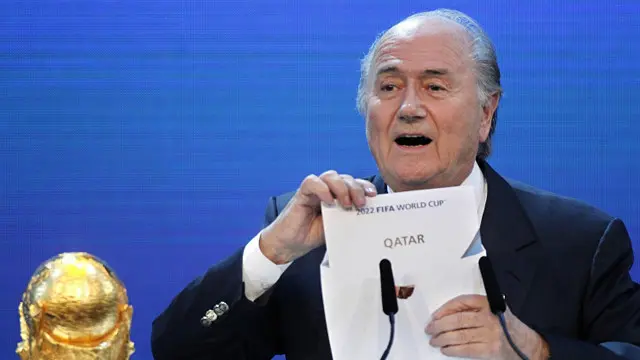 有指稱說，卡塔爾獲2022年世界杯主辦權是因為該國用500萬美元賄賂世界足聯官員支持其申辦。