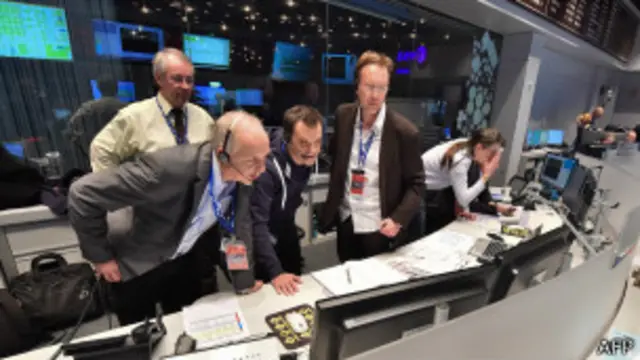 Centro de control de ESA