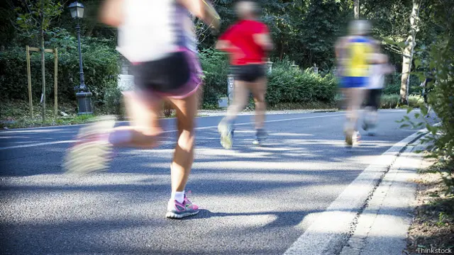 Бегущие марафон