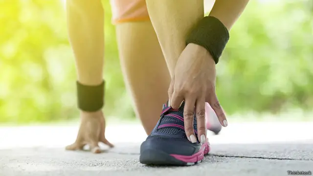 На старте забега