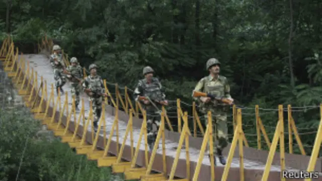 ကက်ရှ်မီးယား ပြည်နယ်မှာ အိန္ဒိယ စစ်သား သောင်းနဲ့ချီ ချထား