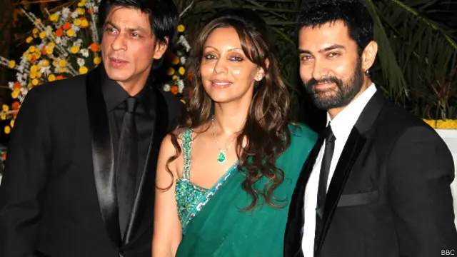 शाहरुख़ ख़ान, गौरी ख़ान, आमिर ख़ान