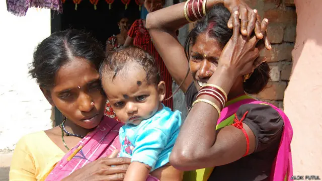 छत्तीसगढ़ का पीड़ित परिवार