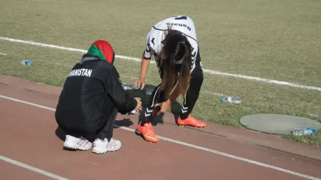 افغان لوبډلې یوې بلې ګول ساتونکې وویل زموږ د بایللو لامل د لوبډلې ترمنځ د همغږۍ نشتوالی و. 