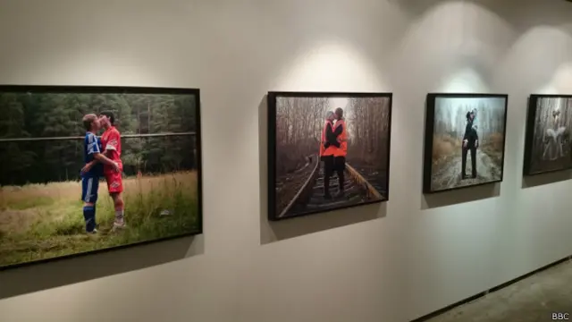 На выставке