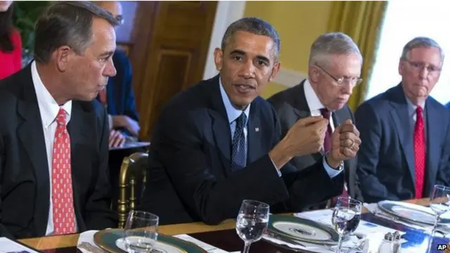 除了共和黨的壓力，奧巴馬還面臨來自黨內的壓力。