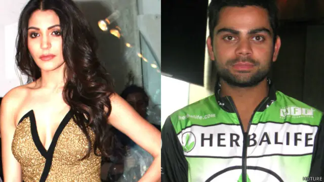 विराट कोहली ने अनुष्का शर्मा