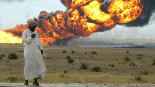 Haziran ayında IŞİD saldırıları zamanında Beyci rafinerisi yanındaki boru hatları ateşe verilmişti.