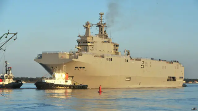 Корабль Мистраль