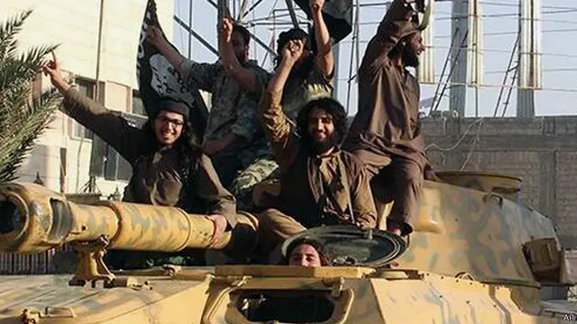  شدت پسند تنظیم دولت اسلامیہ نے شام اور عراق کے وسیع علاقوں پر قبضہ کر رکھا ہے