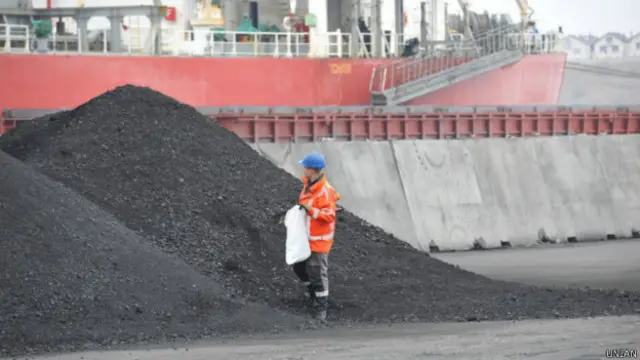 африканське вугілля в Україні